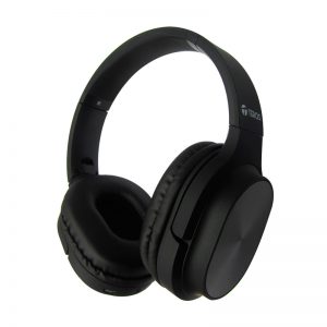 Auriculares Inalámbricos Teros TE-8080, Bluetooth, controles integrados, 3.5 mm, Negro.