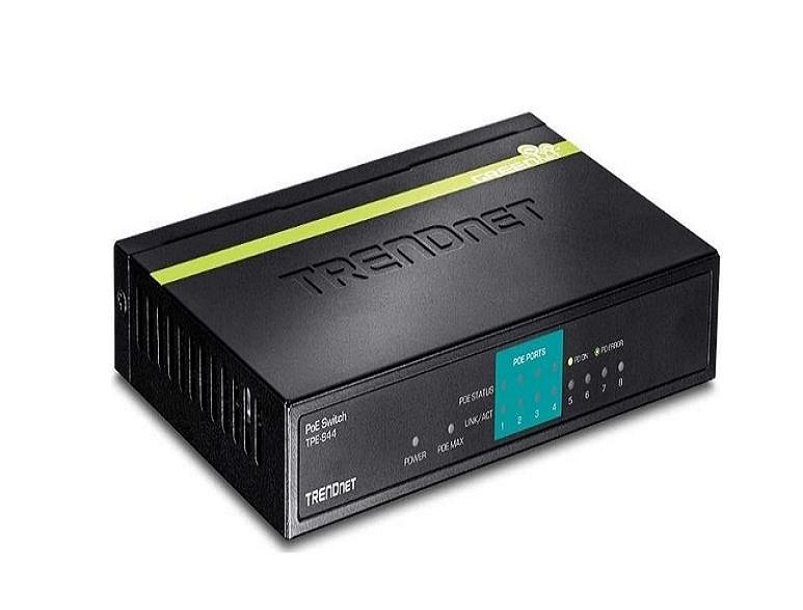 Switch PoE TRENDnet 8 puertos 10/100Mbps
